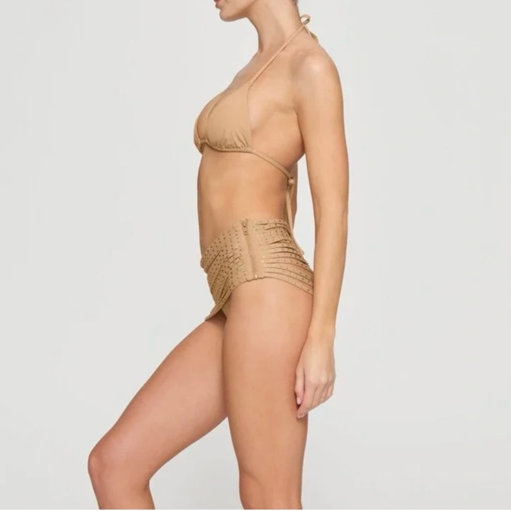 Skims rhinestone strappy skirt brand new with tags